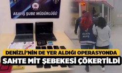 Denizli’nin de Yer Aldığı Operasyonda Sahte MİT Şebekesi Çökertildi
