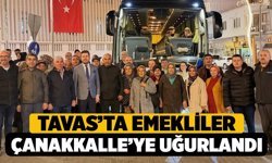 Emeklilerin, Tavas’tan Çanakkale’ye Duygu Yüklü Yolculuğu