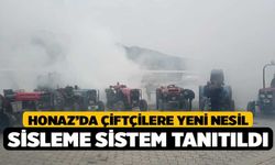 Honaz’da Çiftçilere Yeni Nesil Sisleme Sistem Tanıtıldı