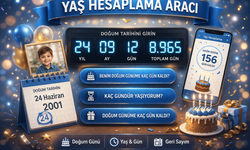 Yaş Hesaplama Araçları ile Zamanı Takip Etmek Çok Kolay