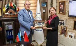 Kardeş Şehir Bilesuvar’dan Başkan Arslan'a Anlamlı Ziyaret