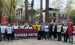 NATO 77. yılında Denizli’de protesto edildi