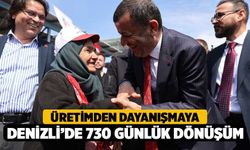 Üretimden Dayanışmaya Denizli’de 730 Günlük Dönüşüm