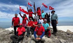 19 Mayıs coşkusu Babadağ’ın zirvesinde kutlandı