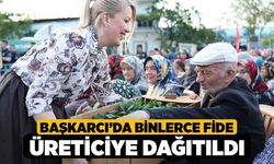 Başkarcı’da Binlerce Fide Üreticiye Dağıtıldı
