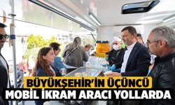 Büyükşehir'in Üçüncü Mobil İkram Aracı Yollarda