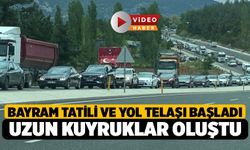 Denizli'de Bayram Tatiliyle Birlikte Trafik Telaşı da Başladı, Cankurtaran'da Kuyruk Oluştu