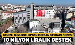 Denizli Büyükşehir’den Kurban Bayramı Öncesi 10 Milyon Liralık Destek