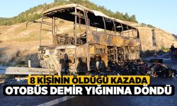Denizli-Aydın Otoyolu’nda Katliam Gibi Kaza: 8 Ölü, 33 Yaralı! Otobüsten Sadece Demir Yığını Kaldı