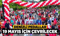 Denizli Pedallar 19 Mayıs İçin Çevrilecek
