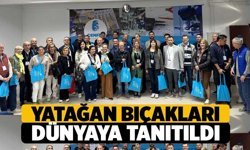 Yatağan bıçakları Portekiz’de dünyaya tanıtıldı