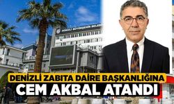 Denizli Zabıta Daire Başkanlığına Cem Akbal atandı