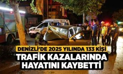 Denizli'de 2025 Yılında 133 Kişi Trafik Kazalarında Hayatını Kaybetti