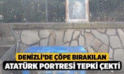 Denizli’de Çöpe Bırakılan Atatürk Portresi Büyük Tepki Çekti