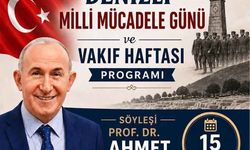 Denizli'de milli mücadele ruhu ve vakıf geleneği bir arada kutlanıyor
