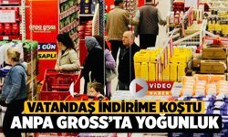 Denizli'de Vatandaş İndirime Koştu: Anpa Gross’ta Yoğunluk Artıyor