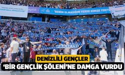 Denizlili gençler ‘Bir Gençlik Şöleni’ne damga vurdu