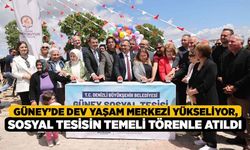 Güney’de dev yaşam merkezi yükseliyor, Sosyal tesisin temeli törenle atıldı