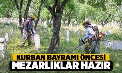 Kurban Bayramı Öncesi Mezarlıklar Ziyarete Hazırlandı