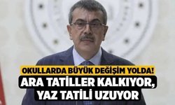 Okullarda büyük değişim yolda! Ara tatiller kalkıyor, yaz tatili uzuyor