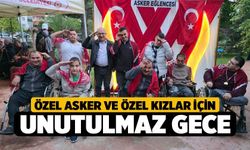 Özel asker ve özel kızlar için unutulmaz gece