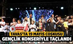 Tavas’ta 19 Mayıs coşkusu gençlik konseriyle taçlandı