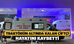 Traktörün Altında Kalan Çiftçi Hayatını Kaybetti