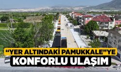 “Yer altındaki Pamukkale”ye konforlu ulaşım
