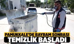 Bayram Bitti, Mesai Bitmedi: Pamukkale'de Mikroplara Karşı 'Hijyen Kalkanı' Devreye Girdi!"