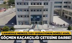 Çanakkale Merkezli Dev Operasyonun Denizli Ayağı, Göçmen Kaçakçılığı Çetesine Darbe!