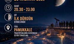 Denizli Bilim Merkezi’nden gökyüzü tutkunlarına özel etkinlik