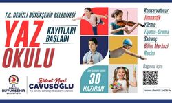 Denizli Büyükşehir Belediyesi Yaz Okulu Kayıtları Başladı! İşte Kurs Branşları