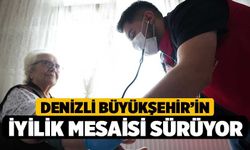 Denizli Büyükşehir’in İyilik Mesaisi Sürüyor