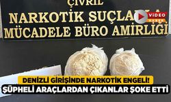 Denizli Girişinde Narkotik Engeli! Şüpheli Araçlardan Çıkanlar Şoke Etti