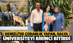 Denizli'de Çobanlık Yapan, Dalya Toktaş Üniversiteyi Birincilikle Bitirdi