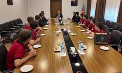 Denizli heyetine Azerbaycan'da sıcak karşılama