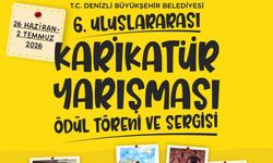 41 Ülkeden 1164 Eser Denizli’de Yarıştı: Yeşil Sahalar Bu Kez Karikatürlerle Gülecek!