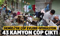 Pamukkale Belediyesi'nden Çöp Ev Operasyonu: Tam 43 Kamyon Atık Çıktı!