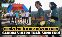 Denizli'de İlk Kez Düzenlenen Sandras Ultra Trail Yarışları Sona Erdi
