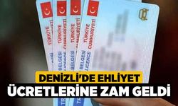 Denizli'de Ehliyet Ücretlerine Zam Geldi