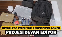 Denizli'de En Büyük Asker Bizim Asker Projesi Devam Ediyor