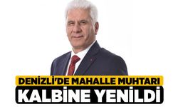 Denizli'de Mahalle Muhtarı Kalbine Yenildi