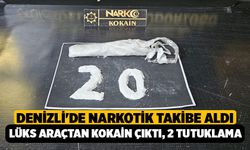 Denizli'de Narkotik Takibe Aldı: Lüks Araçtan Kokain Çıktı, 2 Tutuklama!
