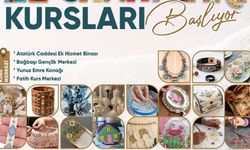 Pamukkale Belediyesi Ücretsiz El Sanatları Kursları Başlıyor