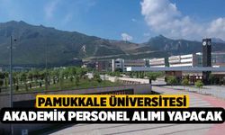 Pamukkale Üniversitesi Akademik Personel Alımı Yapacak!