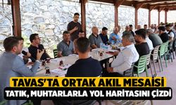 Tavas'ta Ortak Akıl Mesaisi: Başkan Tatık Muhtarlarla Yol Haritasını Çizdi!