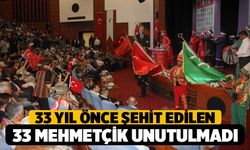 Teröristler Tarafından 33 Yıl Önce Şehit Edilen 33 Mehmetçik Denizli'de Anıldı