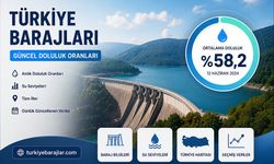 Türkiye'deki Barajların Güncel Durumu Tek Platform Üzerinden Takip Edilebiliyor