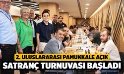 2. Uluslararası Pamukkale Açık Satranç Turnuvası başladı