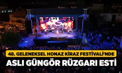 48. Geleneksel Honaz Kiraz Festivali'nde Aslı Güngör Rüzgarı Esti